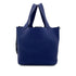 HERMES PICOTIN LOCK MM BLUE ENCRE TAURILLON CLEMENCE HAND BAG D 90301099 - PURPOSE
