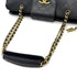 CHANEL VINTAGE SUPER MODEL BICOLORE CHAIN TOTE BAG BLACK LEATHER 90301100 - PURPOSE
