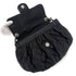 CHANEL MATELASSE CHAIN AROUND SHOULDER BAG BLACK LEATHER 90301101 - PURPOSE