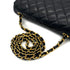 CHANEL VINTAGE MATELASSE BIG COCO CHAIN SHOULDER BAG BLACK LAMB SKIN 90301108 - PURPOSE