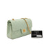 CHANEL VINTAGE CLASSIC FLAP SMALL CHAIN SHOULDER BAG LIGHT GREEN LAMB SKIN 90301110 - PURPOSE