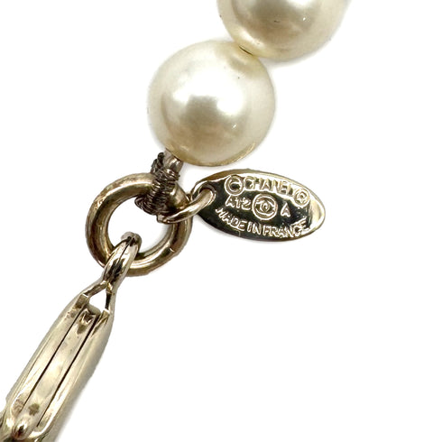 CHANEL NECKLACE COCOMARK FAUX PEARL RHINESTONE ACCESSORY A12A 90301114 - PURPOSE