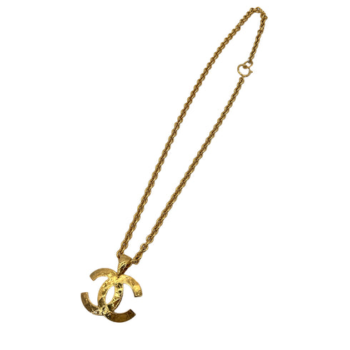 CHANEL VINTAGE NECKLACE COCOMARK ACCESSORY 94P 90301115 - PURPOSE