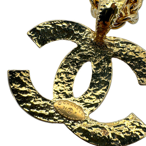 CHANEL VINTAGE NECKLACE COCOMARK ACCESSORY 94P 90301115 - PURPOSE