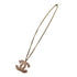 CHANEL NECKLACE COCOMARK RHINESTONE PINK ACCESSORY 02P 90301116 - PURPOSE
