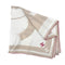 CHANEL COCOMARK SCARF BEIGE WHITE RED SILK 90301122 - PURPOSE