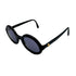 CHANEL VINTAGE SUNGLASSES COCOMARK BLACK BLUE EYEWEAR 90301125 - PURPOSE