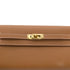 HERMES KELLY TO GO GOLD VEAU EPSOM WALLET SHOULDER BAG W GHW 90301627 - PURPOSE