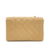 CHANEL VINTAGE MATELASSE CHAIN SHOULDER BAG BEIGE CAVIAR SKIN 90301634 - PURPOSE