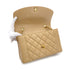 CHANEL VINTAGE MATELASSE CHAIN SHOULDER BAG BEIGE CAVIAR SKIN 90301634 - PURPOSE