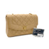 CHANEL VINTAGE MATELASSE CHAIN SHOULDER BAG BEIGE CAVIAR SKIN 90301634 - PURPOSE