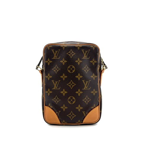 LOUIS VUITTON MONOGRAM DANUBE SHOULDER BAG BROWN M45266 90301639 - PURPOSE
