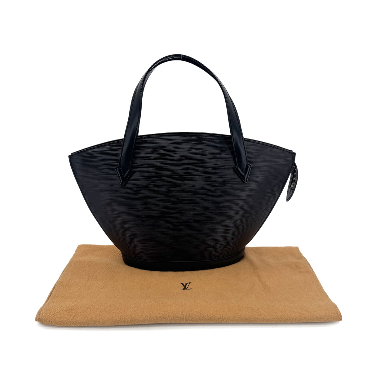 LOUIS VUITTON EPI SAINT JACQUES SHOULDER BAG NOIR LEATHER M52272 90301640