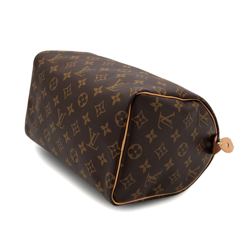 LOUIS VUITTON MONOGRAM SPEEDY 25 HAND BAG BROWN M41109 90301643 - PURPOSE