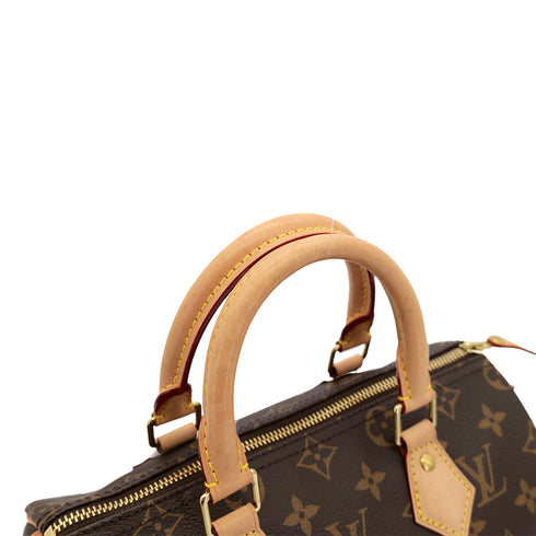 LOUIS VUITTON MONOGRAM SPEEDY 25 HAND BAG BROWN M41109 90301643 - PURPOSE
