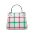 HERMES KELLY25 RETOURNE TARTAN LIGHT NEW GRIS PERLE VERT MOYEN ROSE BUBBLEGUM SWIFT K 90301644 - PURPOSE