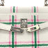 HERMES KELLY25 RETOURNE TARTAN LIGHT NEW GRIS PERLE VERT MOYEN ROSE BUBBLEGUM SWIFT K 90301644 - PURPOSE