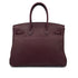 HERMES BIRKIN 35 PRUNE EVERCOLOR HAND BAG □N SHW 90301651 - PURPOSE