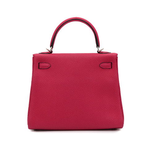 HERMES KELLY 25 RETOURNE ROSE MEXICOE TOGO HAND SHOULDER BAG U SHW 90301653 - PURPOSE