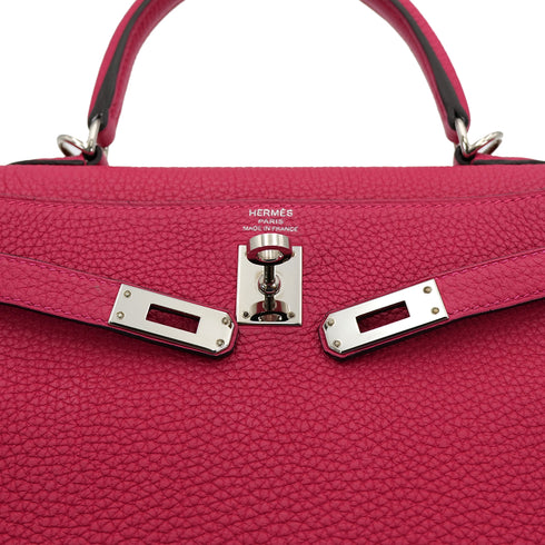 HERMES KELLY 25 RETOURNE ROSE MEXICOE TOGO HAND SHOULDER BAG U SHW 90301653 - PURPOSE