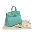 HERMES BIRKIN 25 BLUE SAINT CYR TOGO HAND BAG T GHW 90301656 - PURPOSE