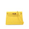 HERMES KELLY DANCE2 JAUNE CITRON OSTRICH 4WAY BAG Y RGHW 90301659 - PURPOSE