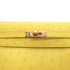 HERMES KELLY DANCE2 JAUNE CITRON OSTRICH 4WAY BAG Y RGHW 90301659 - PURPOSE