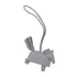 HERMES BAG CHARM RODEO ROBEO ROCK PM GRIS PANTIN SWIFT K 90301661