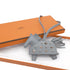 HERMES BAG CHARM RODEO ROBEO ROCK PM GRIS PANTIN SWIFT K 90301661