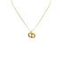 CHRISTIAN DIOR NECKLACE CD LOGO GOLD ACCESSORY 90301665 - PURPOSE