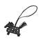 HERMES BAG CHARM RODEO ROBEO ROCK PM BLACK AGNEAU MILO K 90301666 - PURPOSE