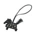 HERMES BAG CHARM RODEO ROBEO ROCK PM BLACK AGNEAU MILO K 90301666 - PURPOSE