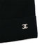 CHANEL COCOMARK BIJOU BUTTON KNIT VEST BLACK CASHMERE 40 P73 RTW 90301668 - PURPOSE