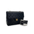 CHANEL VINTAGE MINI MATELASSE CHAIN SHOULDER BAG BLACK LAMB SKIN 90301695 - PURPOSE