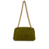 CHANEL VINTAGE BIJOU CHAIN SHOULDER BAG KAHKI CANVAS 90301698 - PURPOSE