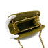 CHANEL VINTAGE BIJOU CHAIN SHOULDER BAG KAHKI CANVAS 90301698 - PURPOSE