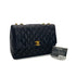 CHANEL VINTAGE MATELASSE CHAIN SHOULDER BAG BLACK LAMB SKIN 90301699 - PURPOSE