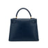 HERMES KELLY 28 SELLIER BLUE MARINE COUCHEVEL HAND SHOULDER BAG 〇Y GHW 90301705 - PURPOSE