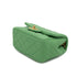 CHANEL MINI MATELASSE CHAIN SHOULDER BAG GREEN LAMB SKIN 90301708 - PURPOSE