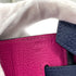 HERMES BIRKIN 35 VERSO BLUE NUIT ROSE PURPLE TAURILLON CLEMENCE HAND BAG A SHW 90301713 - PURPOSE