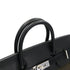 HERMES HAUT A COURROIES 40 BLACK VERT MAQUIS EVERCOLOR TOILE OFFICIER HAND BAG Z SHW 90301717 - PURPOSE