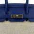 HERMES BIRKIN 35 GHILLIES BLUE SAPHIR SWIFT TOILE H HAND BAG R SHW 90301720 - PURPOSE