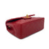 CHANEL VINTAGE MINI SQUARE 17 CHAIN SHOULDER BAG RED LAMB SKIN 90301726 - PURPOSE