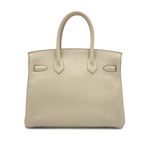 HERMES BIRKIN 30 CRAIE TOGO HAND BAG A GHW 90301731 - PURPOSE