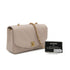 CHANEL VINTAGE DIANA SMALL CHAIN SHOULDER BAG PINK BEIGE CAVIAR SKIN 90301733 - PURPOSE