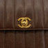 CHANEL VINTAGE MADEMOISELLE BIJOU CHAIN SHOULDER BAG BROWN CAVIAR SKIN 90301734 - PURPOSE