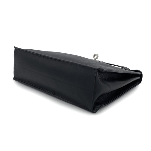 HERMES KELLY DANCE BLACK EVERCOLOR SHOULDER BAG □K SHW 90301737 - PURPOSE