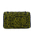 CHANEL MATELASSE CHAIN SHOULDER BAG BLACK YELLOW TWEED 90301743 - PURPOSE