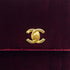 CHANEL VINTAGE MADEMOISELLE HAND BAG BORDEAUX VELOR 90301744 - PURPOSE