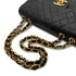 CHANEL VINTAGE MAXI MATELASSE 34 CHAIN SHOULDER BAG BLACK LAMB SKIN 90301745 - PURPOSE